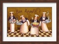 Framed Chefs Bon Appetit V