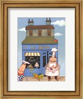 Framed Cafe Chef I