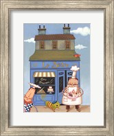 Framed Cafe Chef I