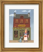 Framed Cafe Chef IV