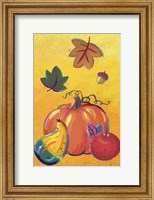 Framed Graphic Cornucopia I