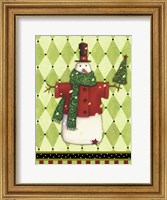 Framed Harlequin Christmas III