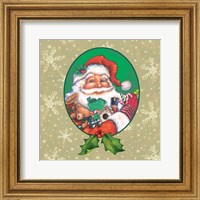 Framed Classic Santa II
