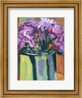 Framed Violet Spring Flowers IV