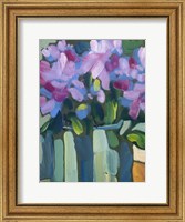 Framed Violet Spring Flowers V