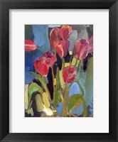 Framed Painterly Tulips II