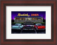 Framed Diners and Cars VIII