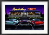 Framed Diners and Cars VIII