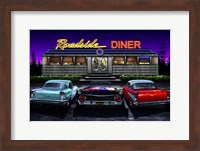 Framed Diners and Cars VIII