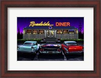 Framed Diners and Cars VIII