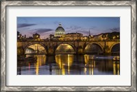 Framed Porte St Angelo Rome