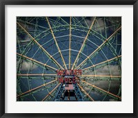 Framed Wonder wheel  New York