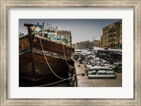 Framed Dubai Old Boat