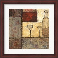 Framed Wine for Two I