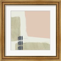 Framed 'Monotype Abstraction I' border=