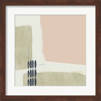 Framed Monotype Abstraction I