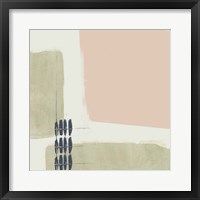 Monotype Abstraction I Framed Print