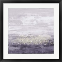 Framed 'Amethyst Glitter II' border=