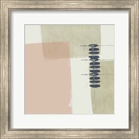 Framed 'Monotype Abstraction II' border=