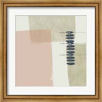 Framed Monotype Abstraction II