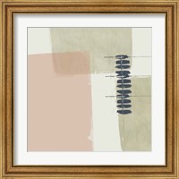 Framed 'Monotype Abstraction II' border=