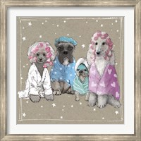 Framed Fancypants Wacky Dogs I