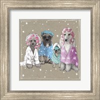 Framed 'Fancypants Wacky Dogs I' border=