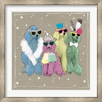 Framed Fancypants Wacky Dogs II