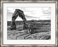 Framed Desert Arches I