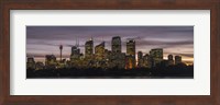 Framed Sydney Skyline