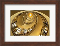 Framed Yellow Staircase