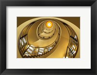 Framed Yellow Staircase