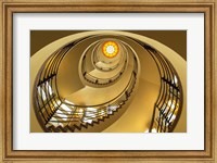 Framed Yellow Staircase