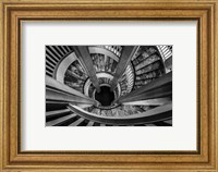 Framed Royal Staircase 2 Black/White