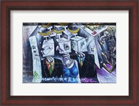 Framed Berlin Wall 8