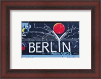 Framed Berlin Wall 16
