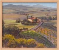 Framed Nostalgic Tuscany I