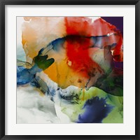 Vibrant Terrain I Framed Print