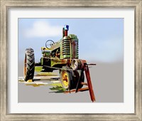 Framed Vintage Tractor V