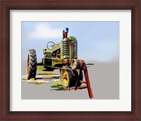 Framed Vintage Tractor V
