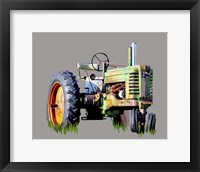 Framed Vintage Tractor VII