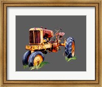 Framed Vintage Tractor IX