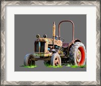 Framed Vintage Tractor X