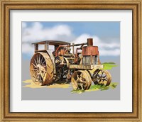 Framed Vintage Tractor XII