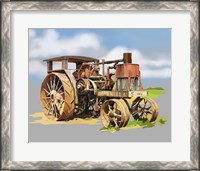 Framed Vintage Tractor XII