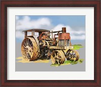 Framed Vintage Tractor XII