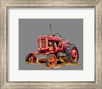 Framed Vintage Tractor XIII
