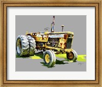 Framed Vintage Tractor XV