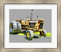 Framed Vintage Tractor XV