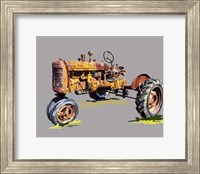 Framed Vintage Tractor XVI